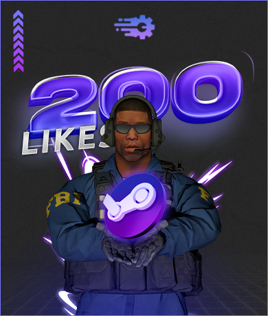 200x Steam Likes