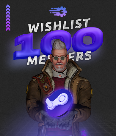 100x Steam Wishlist Members