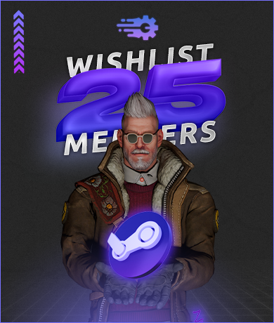 25x Steam Wishlist Members