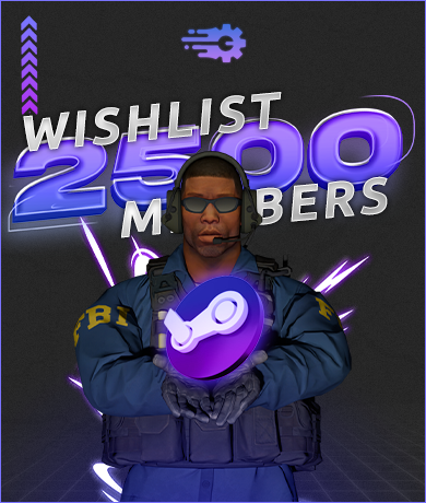 2500x Steam Wishlist Members