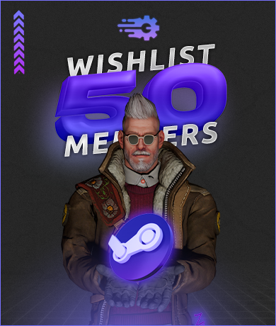 50x Steam Wishlist Members